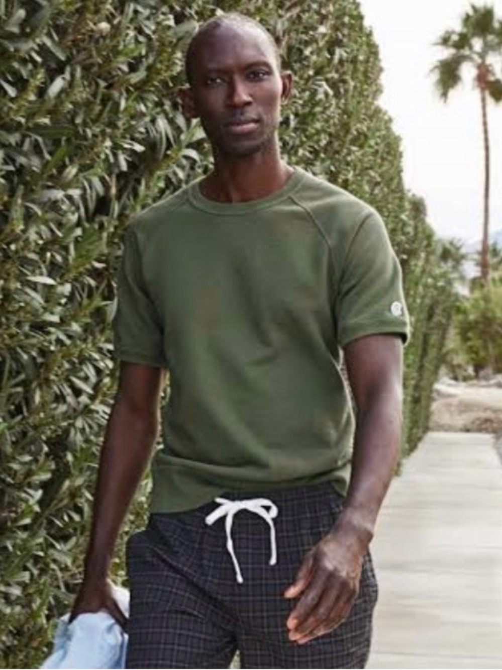 Champion x Todd Snyder short sleeve sweatshirt